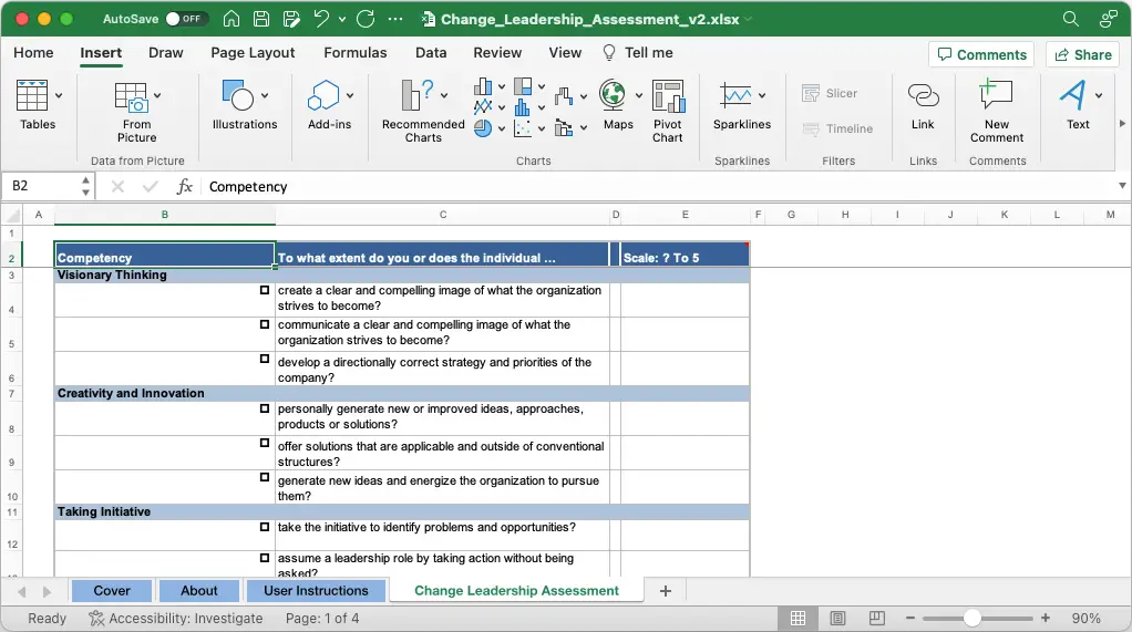 Change Leadership Assessment